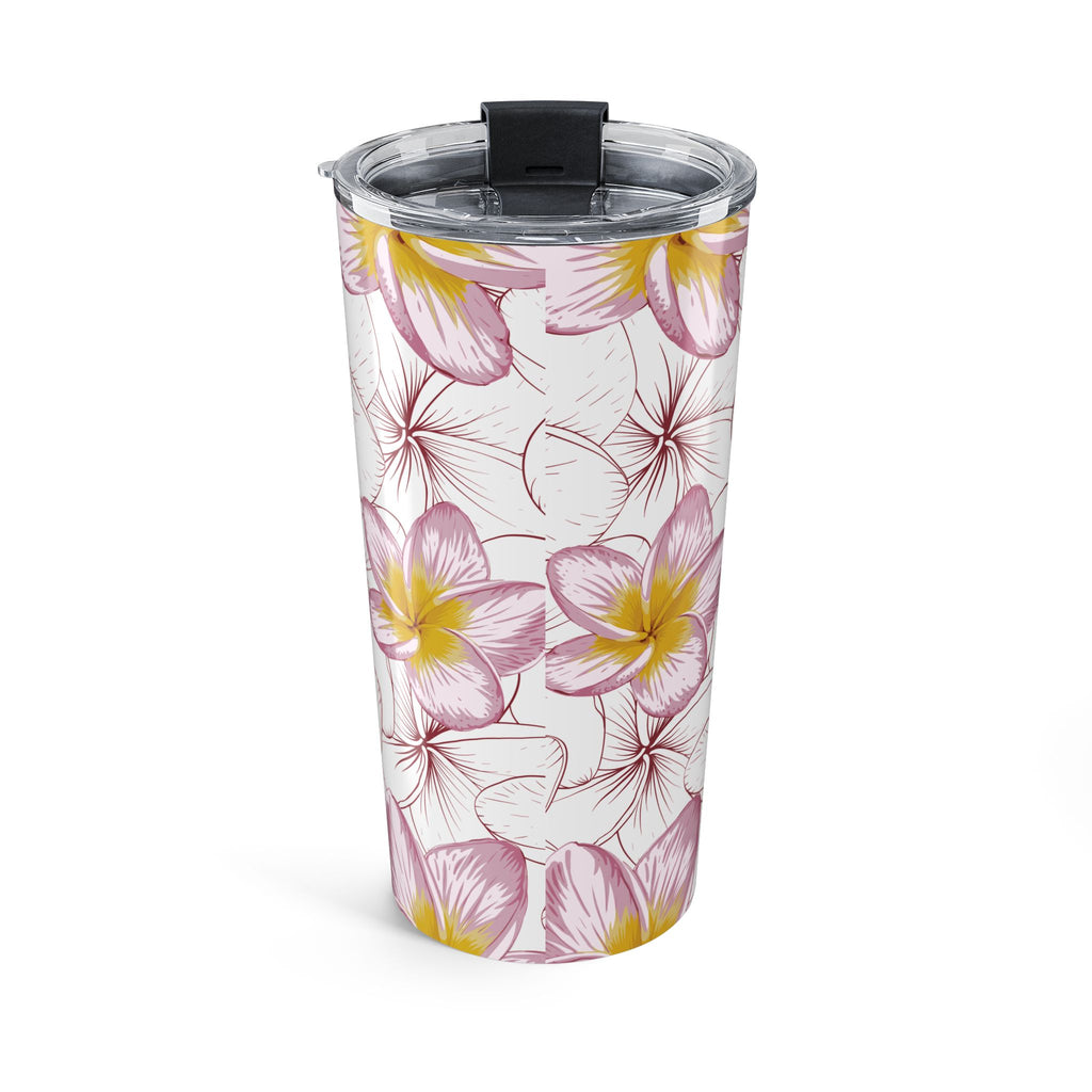 20oz Tipanie Tumbler — Pink Tropical Insulated Travel Cup