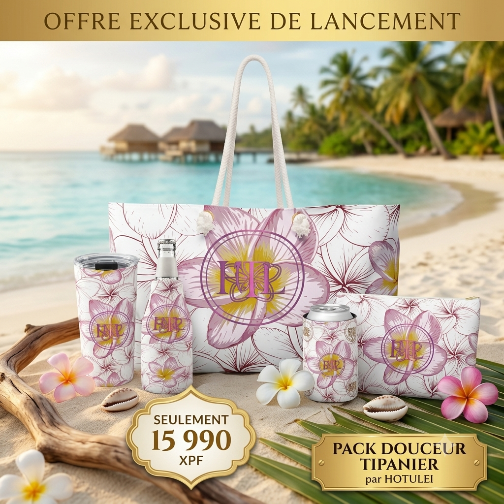 Pack Complet 'Douceur de Tipanie' – Collection Signature HotuLei [Personnalisable]